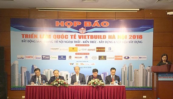 At a press meeting