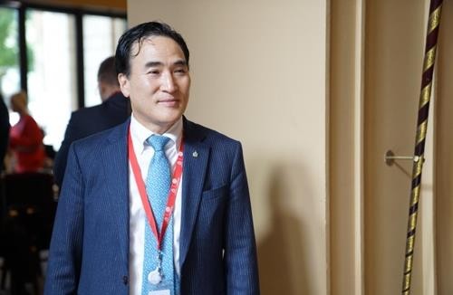 This file photo shows Kim Jong-yang, the newly elected president of Interpol. (Yonhap)