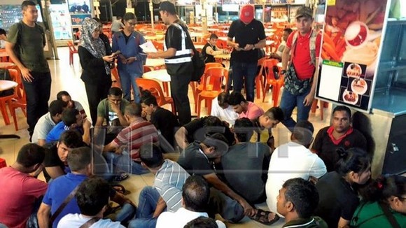 A total of 45,499 illegal immigrants were arrested by the Immigration Department of Malaysia between January 1 and December 6 (Photo courtesy of the department)
