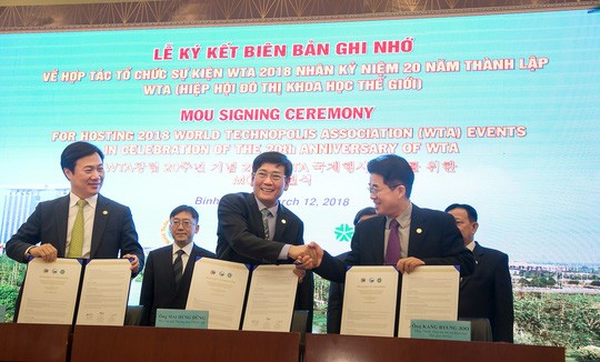 Bình Dương ký biên bản đăng cai sự kiện WTA 2018