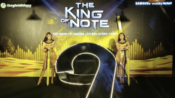 Chương trình ra mắt Note 9 mới lạ của Thế Giới Di Động