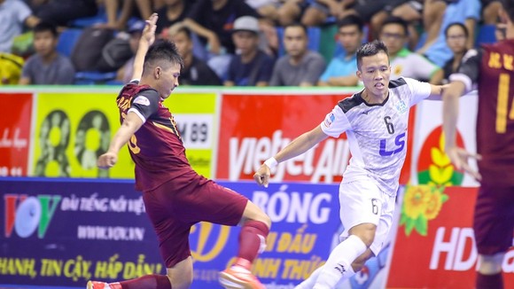 Thái Sơn Nam thắng áp đảo Sài Gòn FC. Ảnh: HOÀNG QUÂN