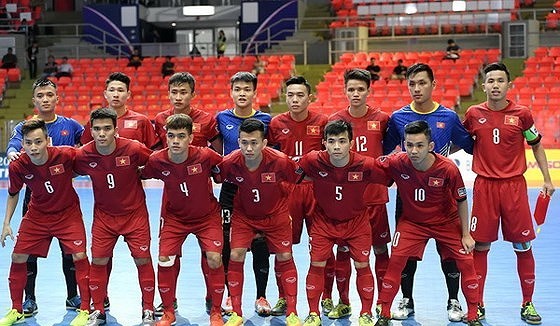 Đội U20 futasl Việt Nam. Ảnh: ANH TRẦN