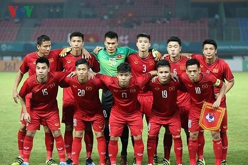Vietnam national men’s football team has held on to the No. 1 spot in the Southeast Asia region (Source: https://english.vov.vn)