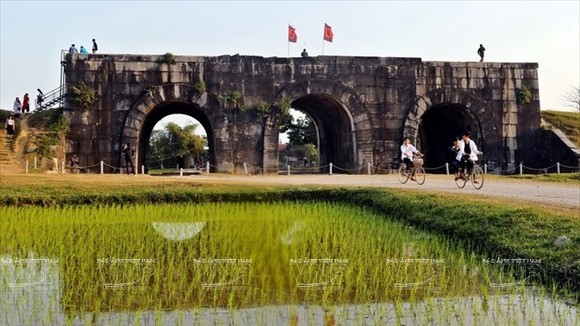 Ho Dynasty Citadel, a UNESCO-recognised World Cultural Heritage site, (Source: VNA)