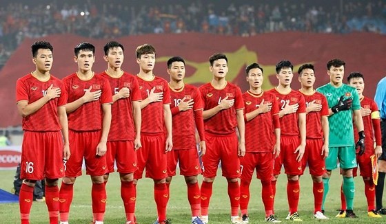 Việt Nam nhập cuộc với vị thế của nhà vô địch Đông Nam Á. Ảnh: Anh Khoa