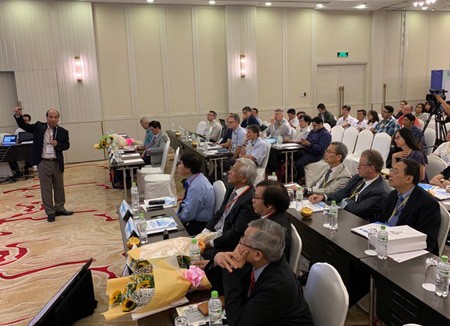 Scientists attending the international conference on computational science and engineering (ICCSE-4) held by the Institute for Computational Science and Technology (ICST)