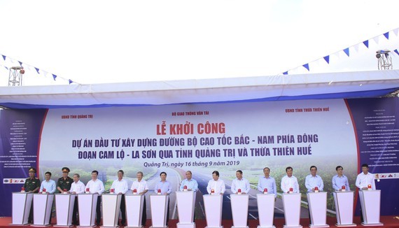 At teh groundbreaking ceremony (Photo: SGGP)