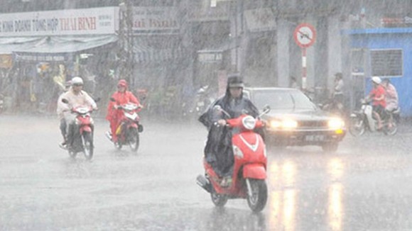 Trong 2 ngày 16 và 17-2, tại miền Bắc có mưa to, thời tiết xấu