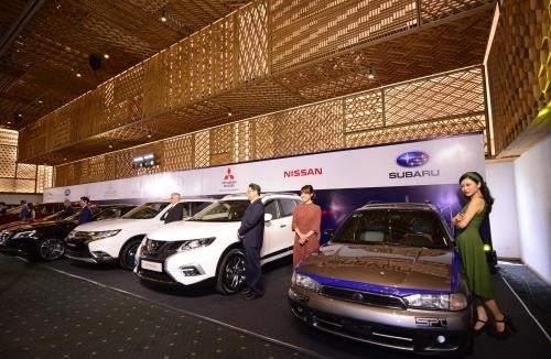A display at Vietnam AutoExpo 2018 (Photo: VNA)