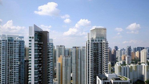 General view of apartment blocks consisting of private and public housing, in Singapore, September 27, 2018 (Source: Reuters)