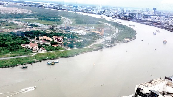 Một đoạn sông Sài Gòn