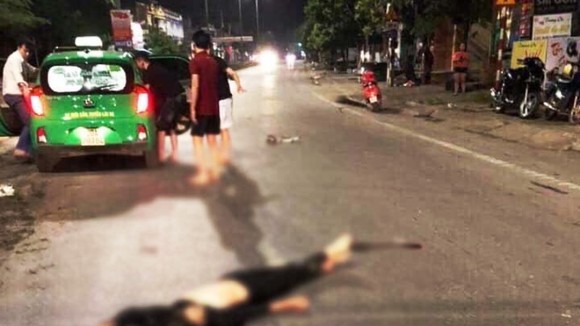 Hiện trường vụ tai nạn