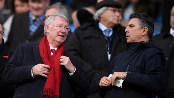 Sir Alex Ferguson trong một lần dự khán trận đấu của Man.United. Ảnh: Getty Images