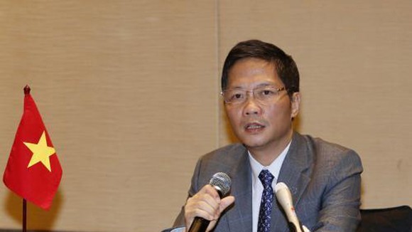 Bộ trưởng Bộ Công Thương Trần Tuấn Anh dẫn đầu đoàn Việt Nam tham dự cuộc họp. Ảnh: TTXVN