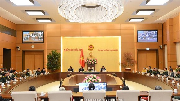 Phó Chủ tịch Quốc hội - Đại tướng Đỗ Bá Tỵ gặp mặt thương binh, bệnh binh và gia đình liệt sỹ tiêu biểu