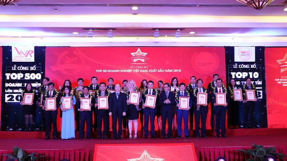 Minh Hưng Group nhận giải thưởng Top 50 doanh nghiệp VN xuất sắc nhất năm 2018