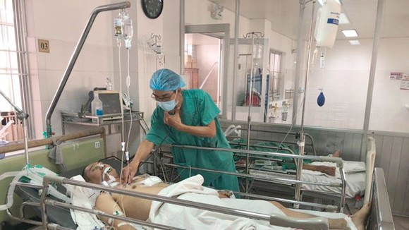 Bệnh nhân K. được phẫu thuật thành công.