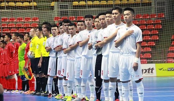 Đội tuyển U20 futsal Việt Nam. Ảnh: Anh Trần