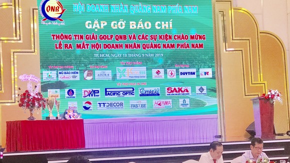 Hội Doanh nhân Quảng Nam công bố giải Golf QNB