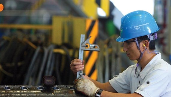 Processing and manufacturing industry continued to attract most investments. (Photo: SGGP)