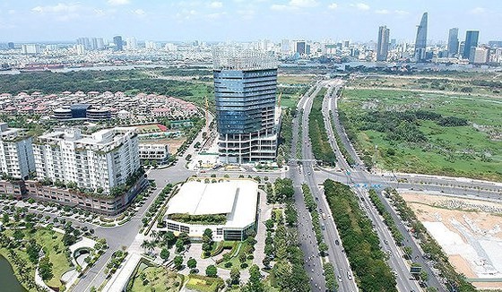 Thu Thiem New Urban Area in District 2