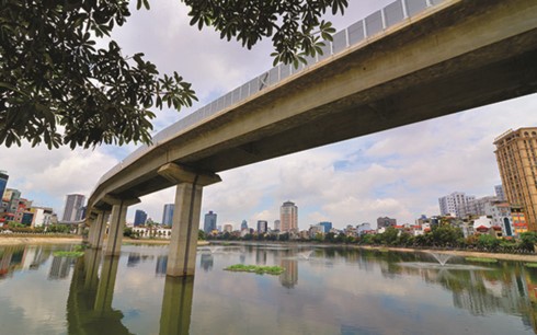 Đường sắt trên cao Cát Linh - Hà Đông (Ảnh minh họa: Quốc Tuấn/enternews.vn)
