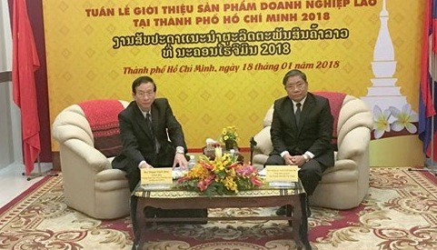 100 enterprises join in Lao goods week in HCMC