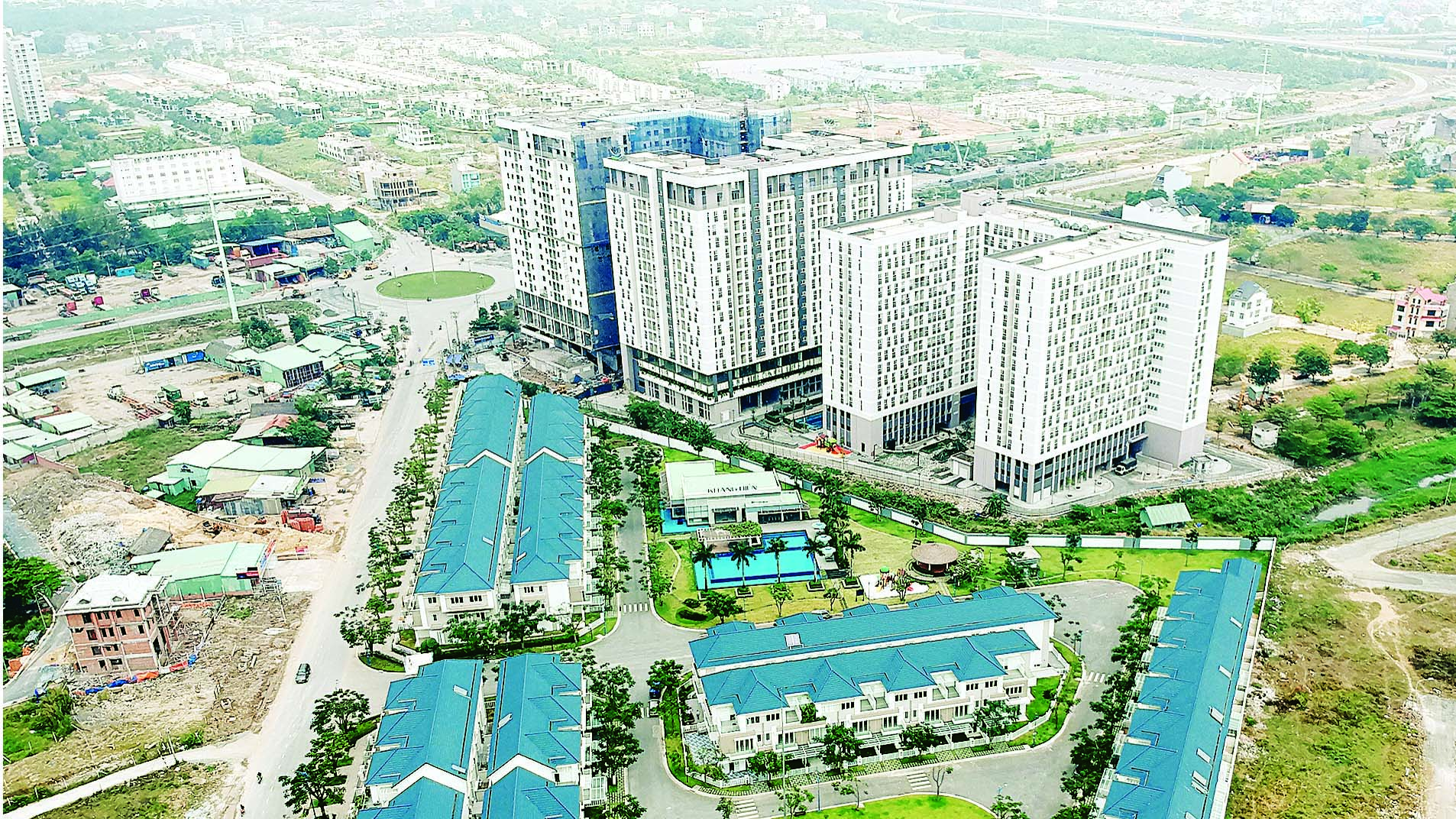 Đất lại sốt giá Khu dân cư tại phường Phú Hữu, quận 9, TPHCM. Ảnh: CAO THĂNG