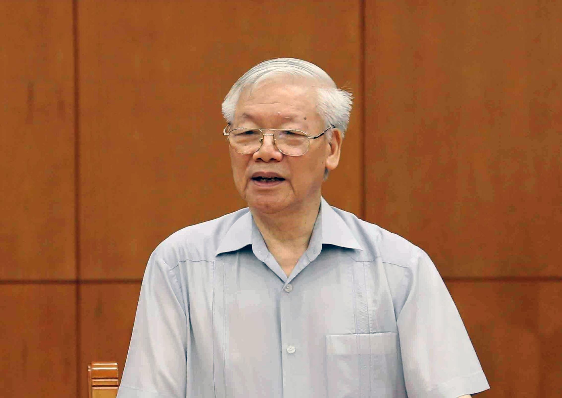 Tổng Bí thư, Chủ tịch nước Nguyễn Phú Trọng gửi thư chúc Tết Trung thu cho các cháu thiếu nhi Tổng Bí thư, Chủ tịch nước Nguyễn Phú Trọng. Ảnh: VIẾT CHUNG