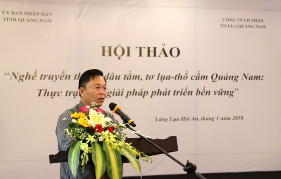 Tìm giải pháp "cứu" nghề ươm tơ, dệt lụa truyền thống Quảng Nam ảnh 1