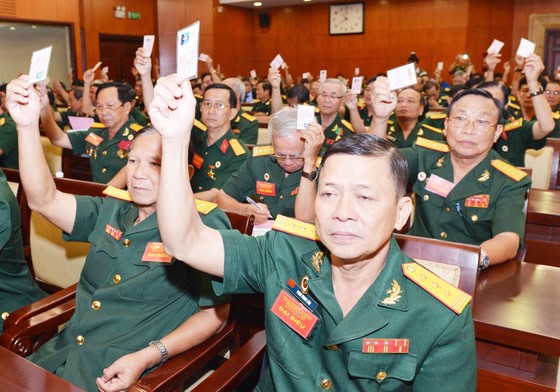 Khai mạc Đại hội đại biểu Hội Cựu chiến binh TPHCM - lần thứ VI ảnh 1