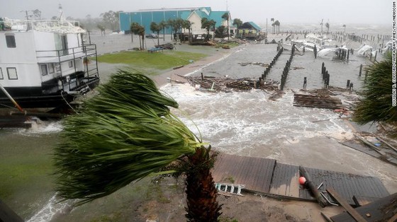 Siêu bão Michael tấn công Florida: 17 người chết, một căn cứ quân sự bị san bằng, cả thị trấn bị xóa sổ ảnh 41