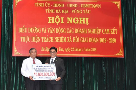 Novaland cam kết trách nhiệm xã hội tại Bà Rịa - Vũng Tàu ảnh 1