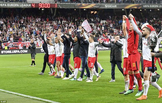 Arsenal, Marseille, Atletico, Salzburg vào bán kết Europa League 2018 ảnh 3