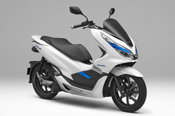 Bộ đôi Honda PCX Hybrid và PCX Electric được vén màn, sẽ bán vào năm sau - Ảnh 8. Bộ đôi Honda PCX Hybrid và PCX Electric được vén màn, sẽ bán vào năm sau - Ảnh 8.