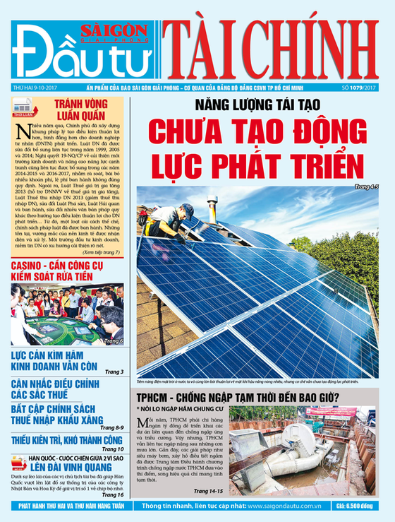 Đón đọc ĐTTC phát hành thứ hai ngày 9-10 ảnh 1