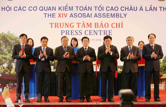 Khai trương Trung tâm Báo chí và họp báo về Đại hội ASOSAI 14 ảnh 1