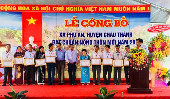 25/54 xã đạt chuẩn nông thôn mới ảnh 1