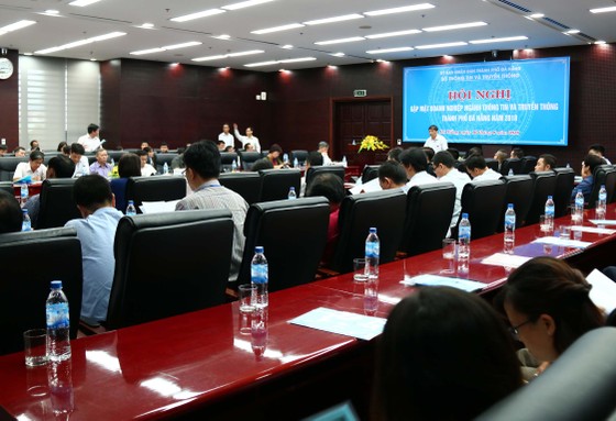 Lãnh đạo TP Đà Nẵng gặp gỡ các doanh nghiệp thông tin truyền thông ảnh 2