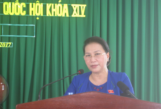 Chủ tịch Quốc hội Nguyễn Thị Kim Ngân tiếp xúc cử tri Cần Thơ ảnh 2