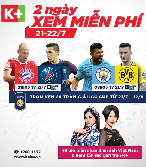 K+ cho "xem thử" miễn phí hai ngày ảnh 1