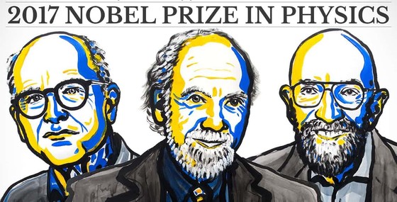 Công trình dò tìm sóng hấp dẫn đoạt giải Nobel Vật lý 2017 ảnh 1
