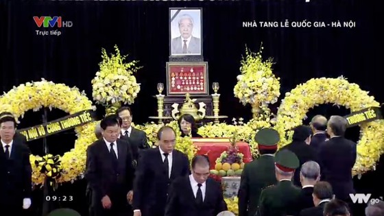 Tổ chức trọng thể Lễ truy điệu nguyên Tổng Bí thư Đỗ Mười ảnh 12