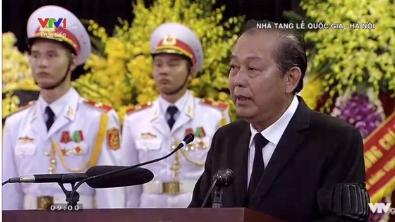 Tổ chức trọng thể Lễ truy điệu nguyên Tổng Bí thư Đỗ Mười ảnh 1