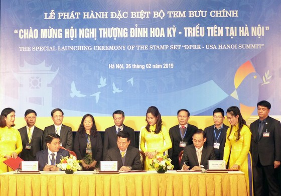 Phát hành bộ tem đặc biệt chào mừng Hội nghị thượng đỉnh Mỹ - Triều lần thứ 2 ảnh 3