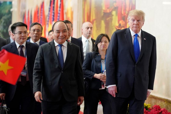 Thủ tướng Nguyễn Xuân Phúc hội kiến với Tổng thống Donald Trump ảnh 5