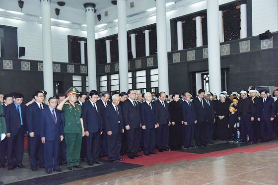 Cử hành trọng thể Lễ tang cấp Nhà nước Trung tướng Đồng Sỹ Nguyên ảnh 2