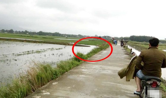 Sập kênh mương, một phụ nữ tử vong ảnh 1
