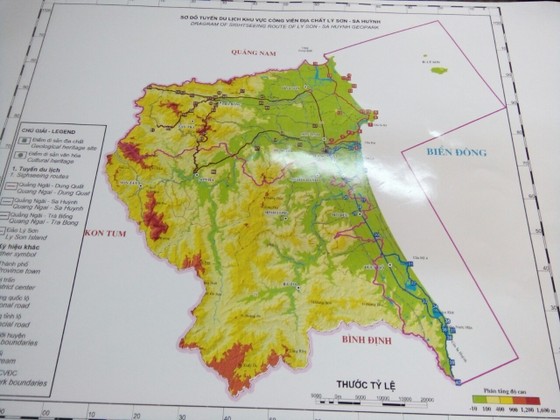 Mở rộng phạm vi công viên địa chất Lý Sơn - Sa Huỳnh đến 4.000km² ảnh 1